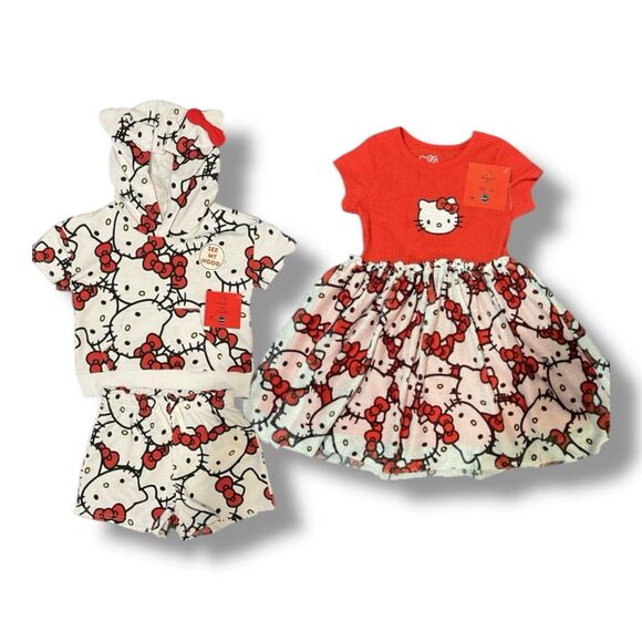 Hello Kitty Outfits Size 3T